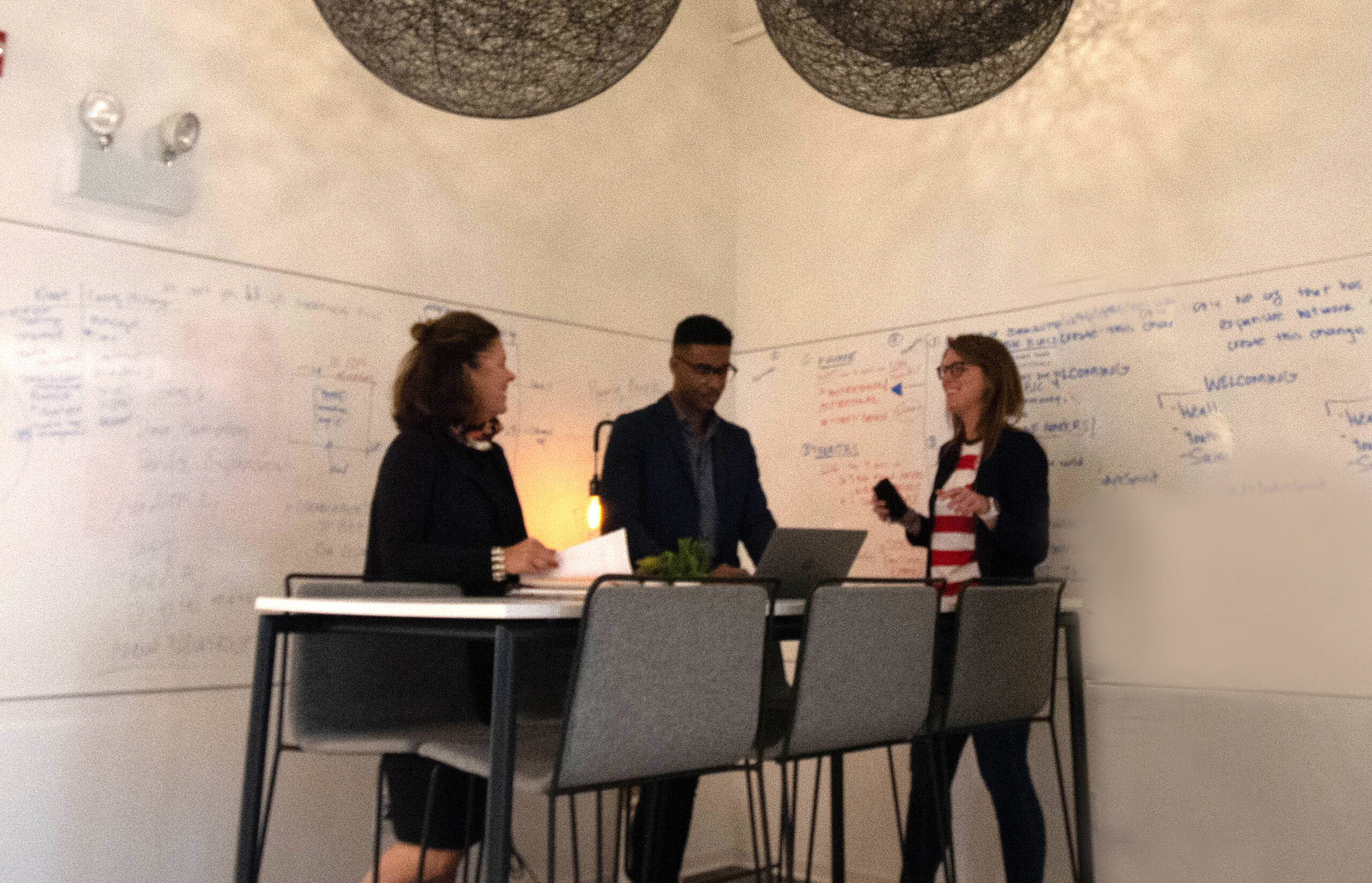 Chicago office team members collaborating