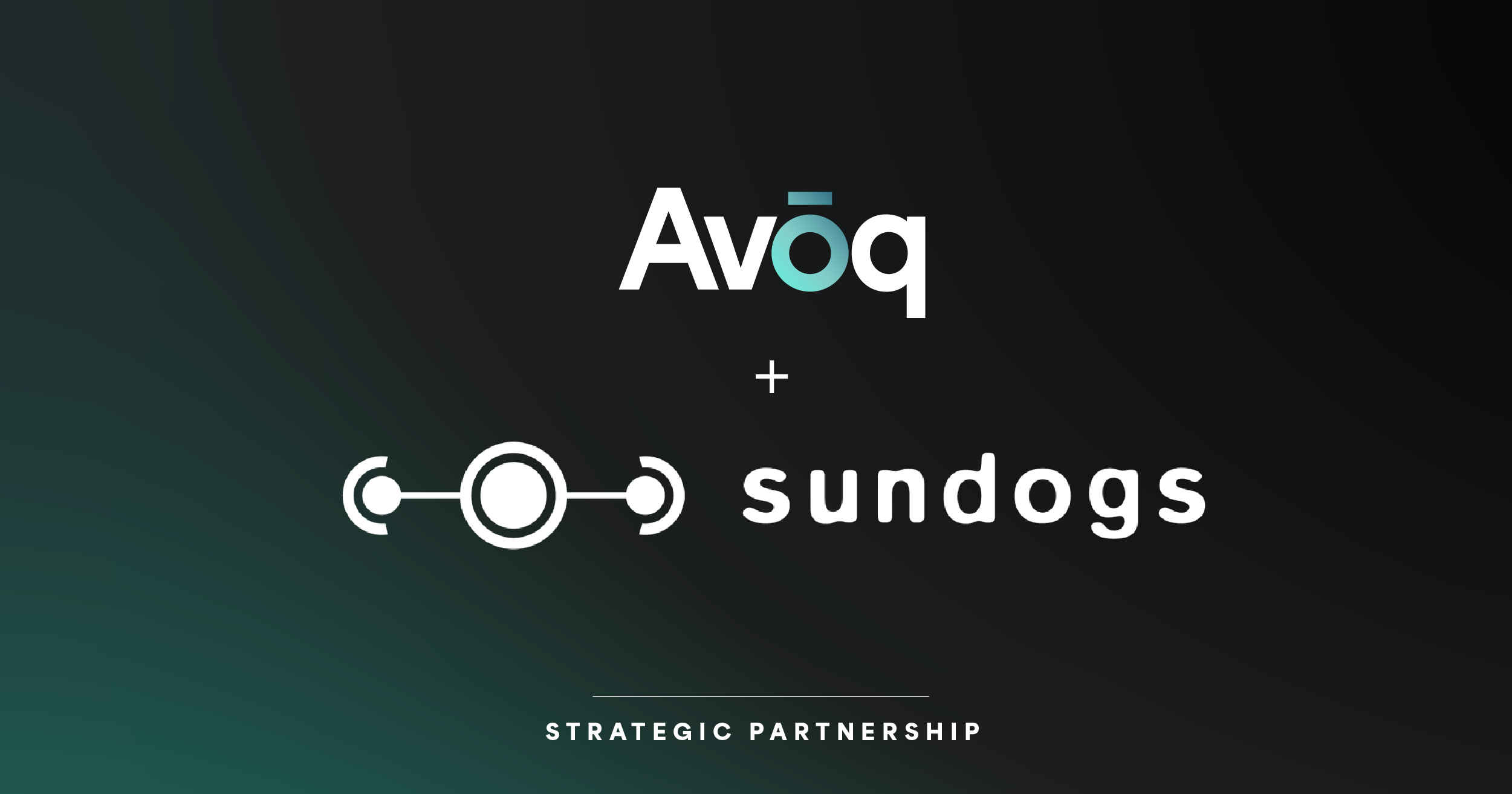 Avoq and Sundog strategic partnership announcement