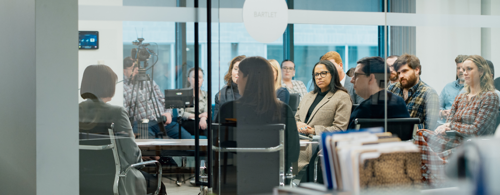 employees in office